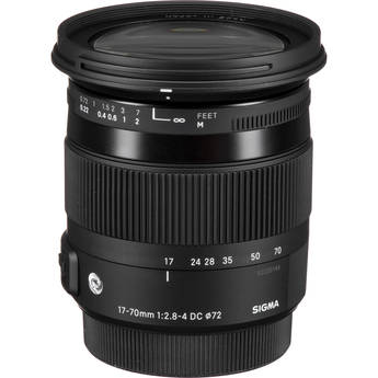 17-70mm f/2.8-4 DC Macro OS HSM Contemporary Lens for Canon EF