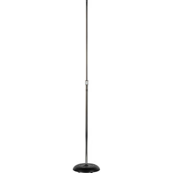 Atlas Sound MS-10C - Leader Stand Series Round Base Microphone Stand (Chrome)