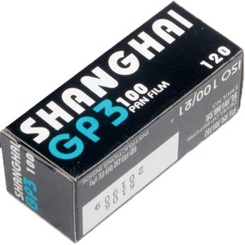 Shanghai Film GP3 100 Black and White Negative Film (120 Roll Film)
