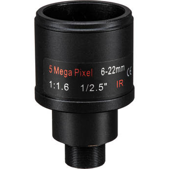 Marshall Electronics M12-Mount 6-22mm IR Varifocal Lens