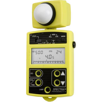 Spectra Cine Professional IV-A Digital Exposure Meter (Yellow)