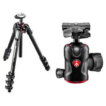 DURAGADGET Professional Tough Versatile Sturdy Tripod with 3D Ball Head Compatible with The Panasonic Lumix DMC-SZ10EB-K Camera