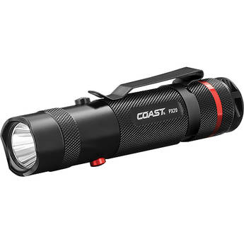 COAST PX20 Bull's-Eye Spot Beam White/Red LED Flashlight (Clamshell Packaging)