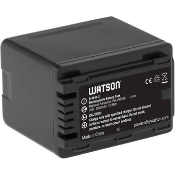 Watson VW-VBT380 Lithium-Ion Battery Pack (3.6V, 3560mAh)