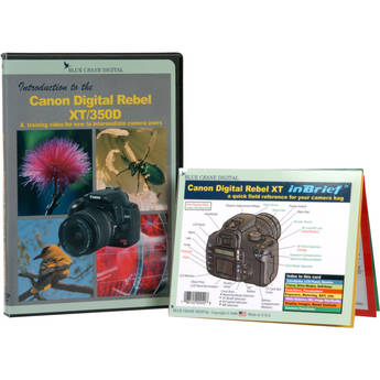 Blue Crane Digital DVD and Guide: Combo Pack for the Canon EOS Rebel XT Digital SLR Camera