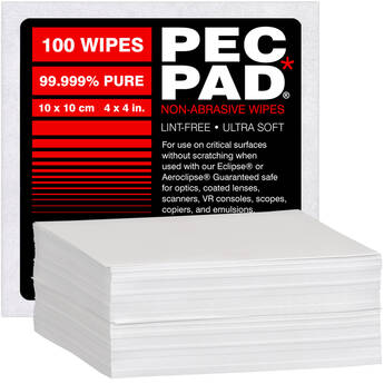 Photographic Solutions PEC-PAD Photo Wipes (4 x 4", 100-Pack)