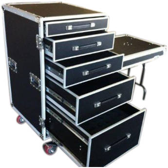 Pro Cases 5 Drawer Workbox 42 Mic Foam In Workboxeswb 5m T B H