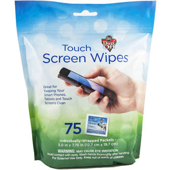 Dust-Off Touchscreen Wipes (75-Count Pack)