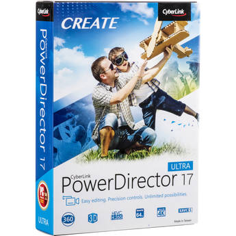 Cyberlink Powerdirector 17 Ultra Pdr Eh00 Rpu0 00 B H Photo Video