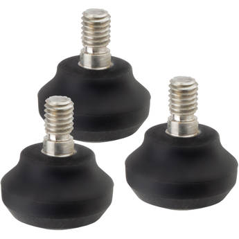 Robus RF-38 Rubber Feet for Vantage Series 3 Tripods (3-Pack)