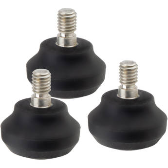 Robus RF-42 Rubber Feet for Vantage Series 5 Tripods (3-Pack)
