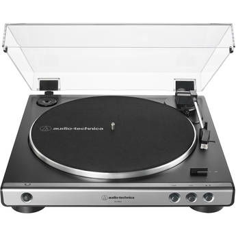 Audio-Technica Consumer AT-LP60X Stereo Turntable (Gunmetal & Black)