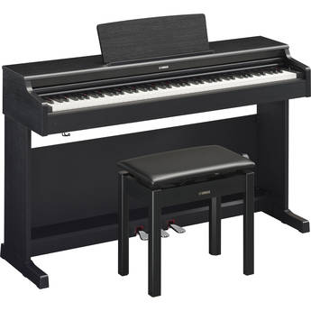 Yamaha Arius YDP-164 88-Key Digital Console Piano with Bench (Black Walnut)