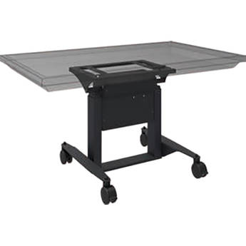 QOMO Motorized Height-Adjustable Tilt & Touch Mobile Stand for Interactive Flat Panels