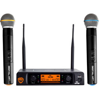 Nady DW-22 HTHT Digital Wireless Microphone System (Dual Handheld Mics)