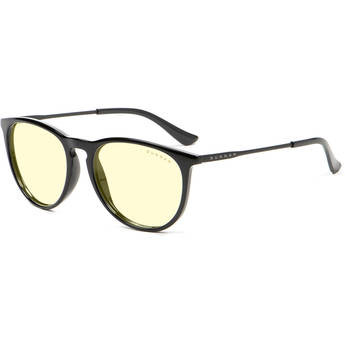 GUNNAR Menlo Computer Glasses (Onyx Frame, Amber Lens Tint)