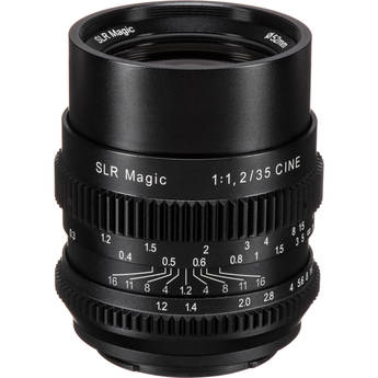 SLR Magic Cine 35mm f/1.2 FE Lens for Sony E-Mount