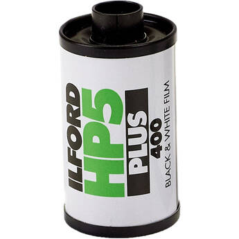 Ilford HP5 Plus Black and White Negative Film (35mm Roll Film, 36 Exposures)
