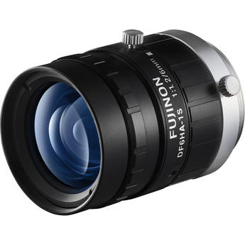 Fujinon 1.5MP 6mm C Mount Lens with Anti-Shock & Anti-Vibration Technology for 1/2" Sensors