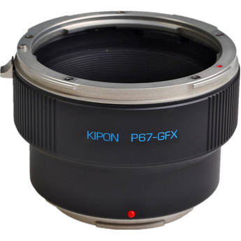 KIPON Lens Mount Adapter for Pentax 67 Lens to FUJIFILM GFX Camera