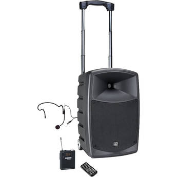LD Systems Roadbuddy 10 HS B5 Battery-Powered Bluetooth 10" Speaker with Bodypack and Headset Microphone
