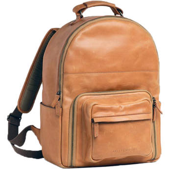 Kelly Moore Bag The Tourist Full-Grain Leather Camera Backpack (Light Brown)