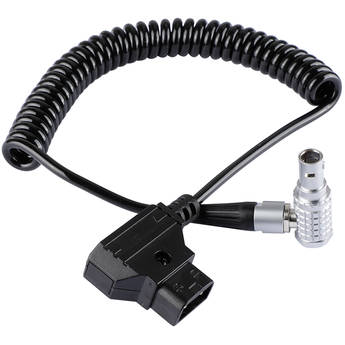CAMVATE D-Tap to Right Angle 2-Pin LEMO Cable (Coiled)