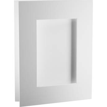 Archival Methods Bright White Pre-Cut Exhibition Mat (11 x 14" Board for 8 x 10" Print, 5-Pack)