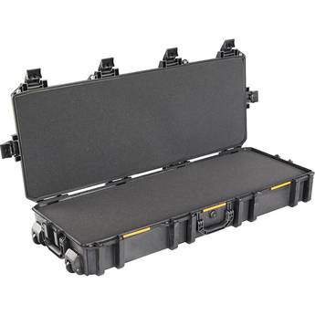 Pelican V730 Wheeled Hard Tactical Rifle Case with Foam Insert (Black)