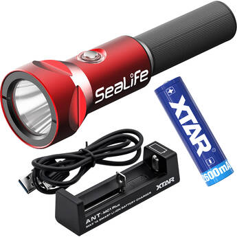 SeaLife Sea Dragon Mini 1300S Dive Light with Battery and Charger