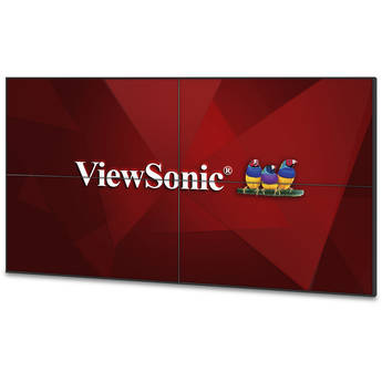 ViewSonic 49" Full HD Commercial Display 2x2 Video Wall Bundle