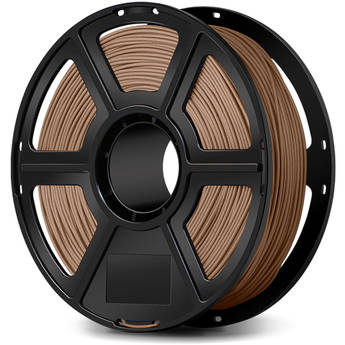 FlashForge 1.75mm Wood Filled Filament (1kg, Light Wood)