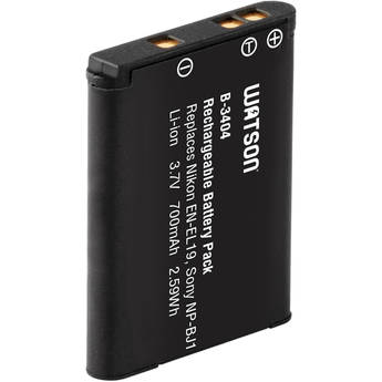 Watson En El19 Np Bj1 Lithium Ion Battery Pack 3 7v 700mah