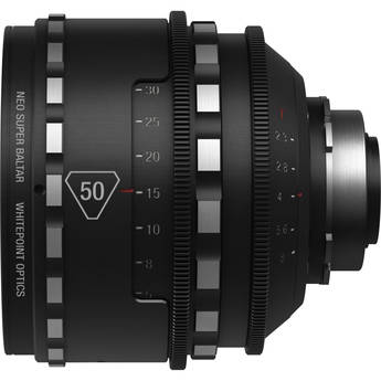 Whitepoint Optics 50mm Neo Super Baltar Lens with PL Mount (Imperial Scale)