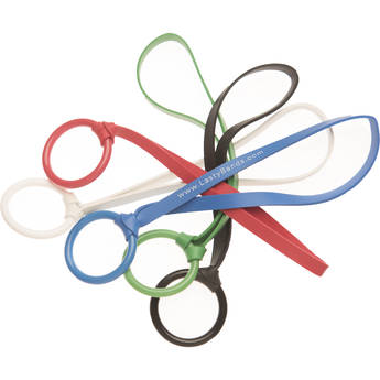 LastyBands Elastic Strap with Durable Plastic Ring (10-Pack, Multicolored)