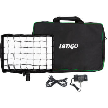 Ledgo LG-E2686 Bi-Color LED Large Pad Light Kit with Eggcrate Grid and Bag