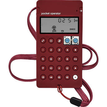 teenage engineering CA-X Silicone Pro Case for Pocket Operator PO (Burgundy)