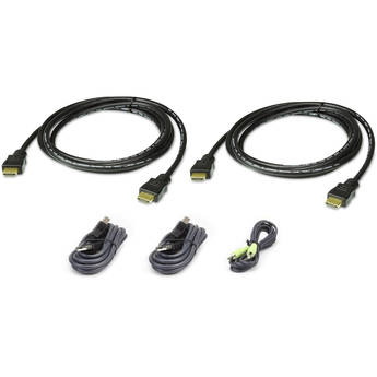 ATEN 6' HDMI and USB Dual Display Secure KVM Cable Kit