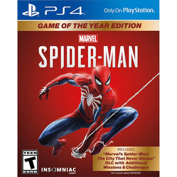 marvel spider man game of the year edition