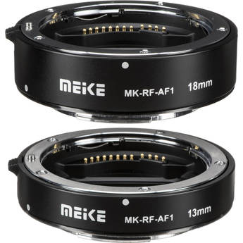 Meike MK-RF-AF1 13mm and 18mm Extension Tubes for Canon RF