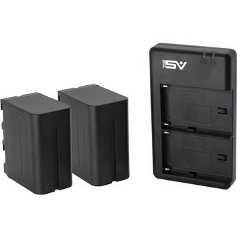 Smith-Victor NP-F970 Lithium-Ion Batteries with Dual Charger Bundle