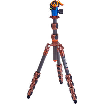 3 Legged Thing Leo 2.0 Tripod with AirHed Pro Lever Ball Head (Bronze and Blue)