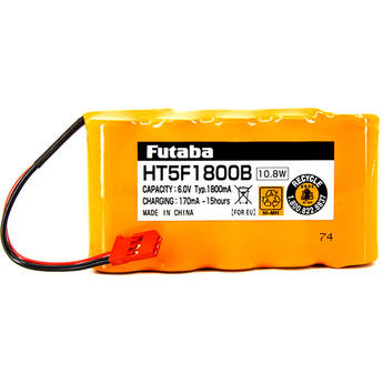 Futaba 1800mAh NiMH 5-Cell Transmitter Battery (6V)