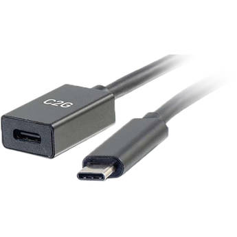 C2G 3' USB Type-C Male to Female Extension Cable (Black)