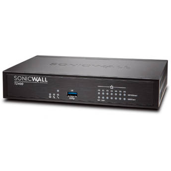 SonicWALL TZ400 Network Security Appliance with Secure Upgrade Plus (3-Year)