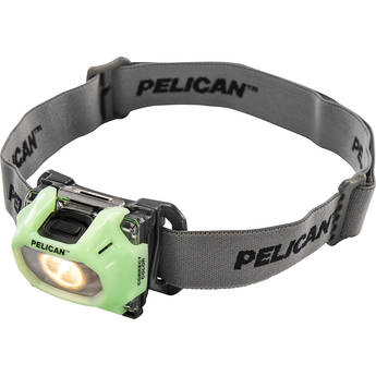Pelican 2750CC Correct Color LED Headlamp (Photoluminescent Green)