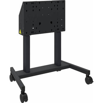 QOMO Motorized Height-Adjustable Mobile Stand for Interactive Flat Panels