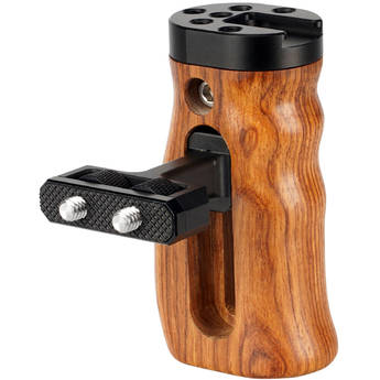 Niceyrig Wooden Hand Grip with 1/4"-20 Mounting (Left Side)