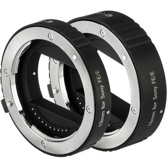 Vello EXT-SFED2 Auto Focus Extension Tubes for Sony E-Mount Lenses