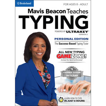 Encore Mavis Beacon Teaches Typing Powered by UltraKey v2 Personal Edition (PC, Download)